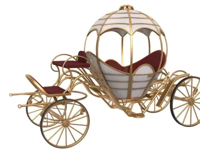 Carriage collection 3D model