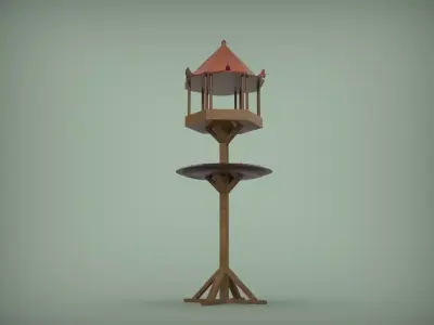 Bird Feeder 3D model