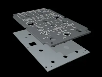 EMBRAER E1 OVERHEAD - ELECTRIC PANEL 3D print model