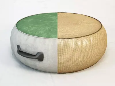 DIESEL Chubby Chic pouf L by Moroso Free 3D model