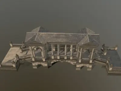 Palladian Bridge 3D model