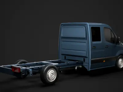 Freightliner Sprinter Chassis Crew Cab L3 RWD 2020 3D model