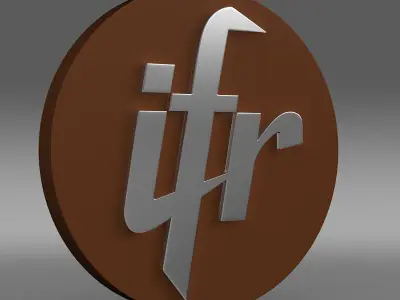 IFR Automotive logo 3D model