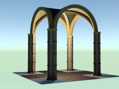 Norman Vault 3D model