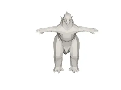 Godzilla 3D model