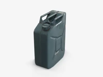 Jerrycan Asset 04 Low-poly 3D model