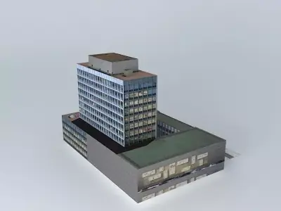 Farroupila Palace Palace Farrukhabad Legislative Assembly of RS Free 3D model