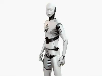 ANDROID MANO Rigged for Unreal Engine - Unity - MIXAMO 3D model