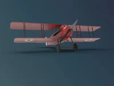 SPAD S XIII 3D model