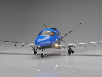 Cirrus Vision SF50 3D model
