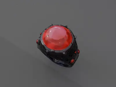 MACABER RING 3D model