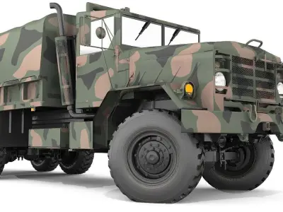 M 927 vehicle canuflag 3D model