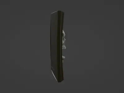 Skull in Frame 3DModel part of the Halloween package 3D model