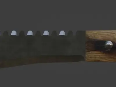 Knife - Mini Machete Free 3D model