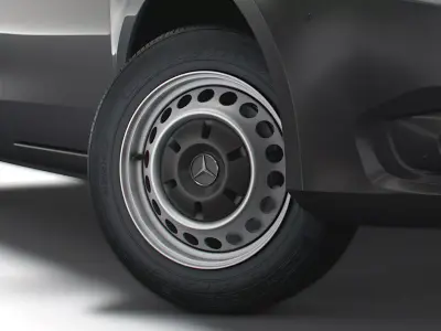 Mercedes Benz E Vito 2020 wheel 3D model