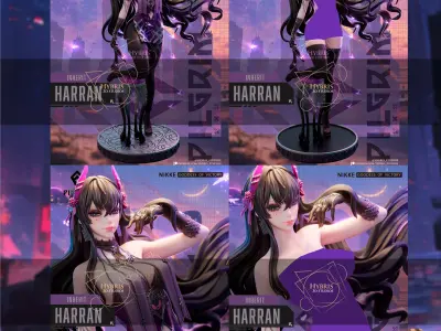 Harran from Nikke Goddess Of Victory Commercial Package 3D print model