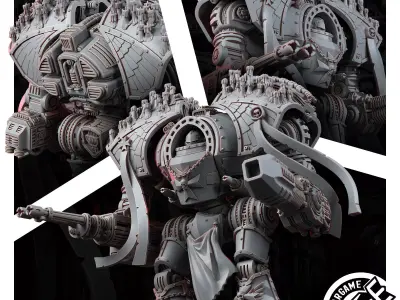 IMPERIAL SIEGE DREADNOUGHT CATACLYSM CONFIGURATION BT V1 3D model