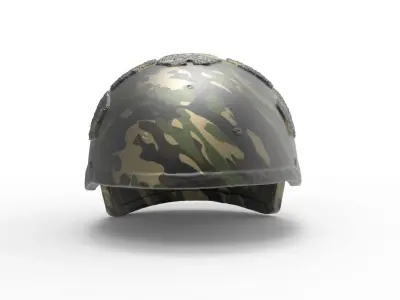 Soldier helmet - OPS 3D model