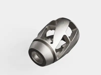 muzzle brake vgt 3D model