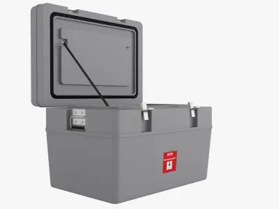 Vaccine Cold Box 3D model