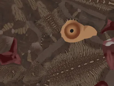 Carnotaurus dinosaur Low-poly 3D model