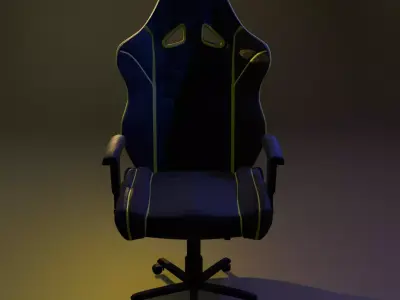 Gaming Chair Free 3D model buy
