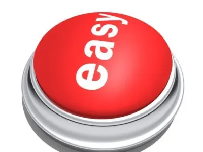 Easy Button 3D model