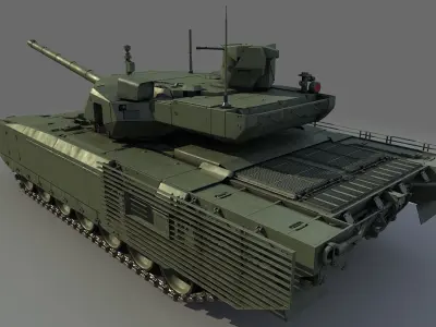 T-14 ARMATA 3D model
