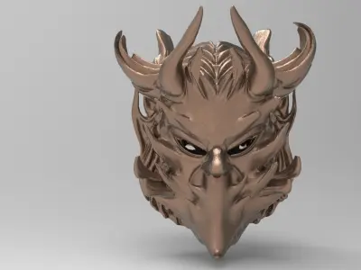 Druid mask collection 1 3D model