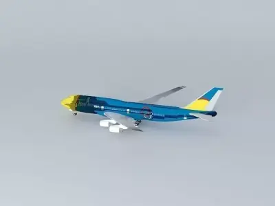 Royal Airways Boeing 747 Free 3D model
