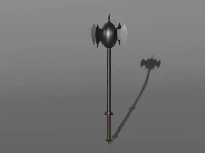 KINGS MACE Free low-poly 3D model