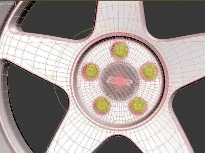 ESR CR5 wheel 3D model