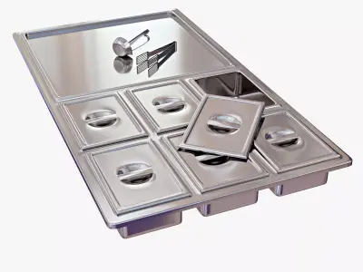 Buffet Equipment 3D model