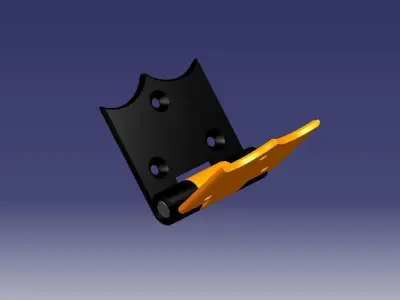 HINGES bracket Free 3D model