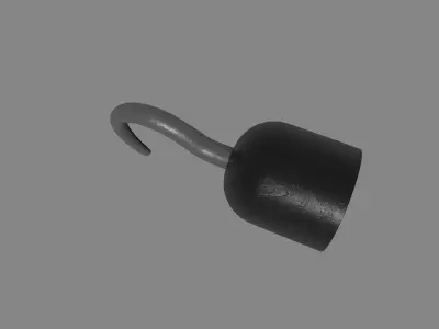 Pirate Hook Hand 3D model