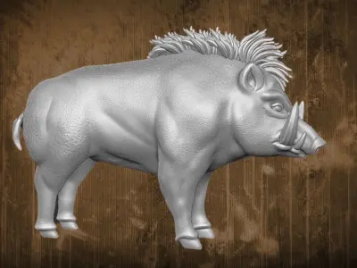 Gnawgahyde Fan Art Kit 3D printable File For Action Figures 3D print model