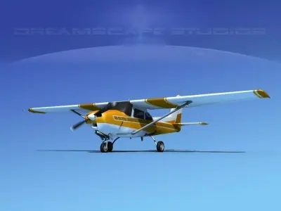 Cessna 172RG Cutlass V06 3D model