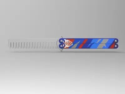 Valorant Yoru Butterfly Comb Low-poly 3D model