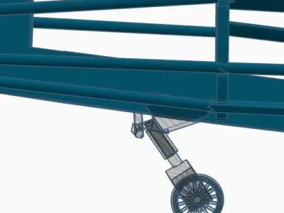 Hellcat V1 Scale Flying Aircraft 1000mm Free 3D print model