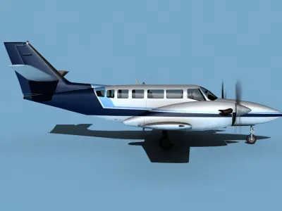 Cessna F406 Caravan II V13 3D model