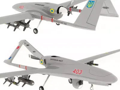 Bairaktar TB2 3D model