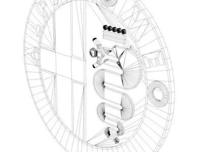 Alfa Romeo Logo Free 3D model
