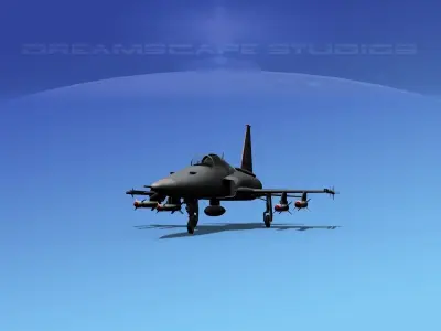 Northrop F-20 Tigershark V10 3D model