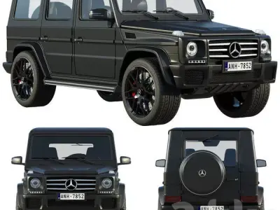 Gelendvagen 63 amg Free 3D model