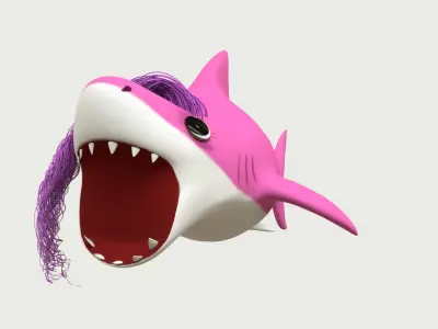 mama shark 3D model