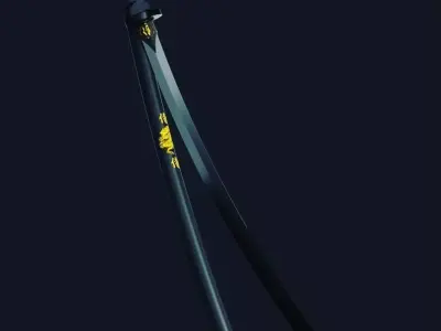 Katana-PBR samurai sword Free 3D model