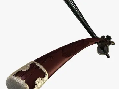 Katanas sheathed 3D model