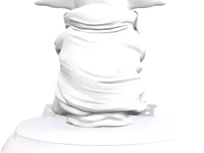 BABY YODA GROGU 3D print model