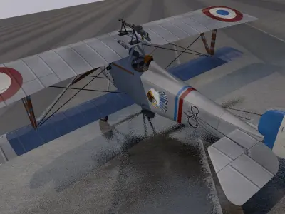 Nieuport 17 3D model