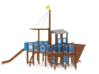 Lappset Fishing Ship 3D model